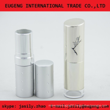 empty round aluminium lipstick container